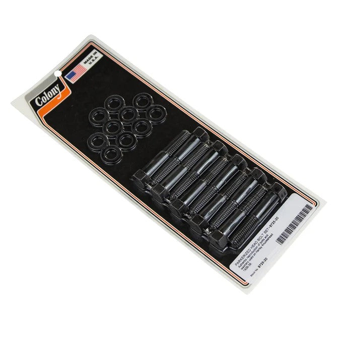 16807-36 Old 14-36 Parkerized Head Bolt Kit 9725-20 Colony USA