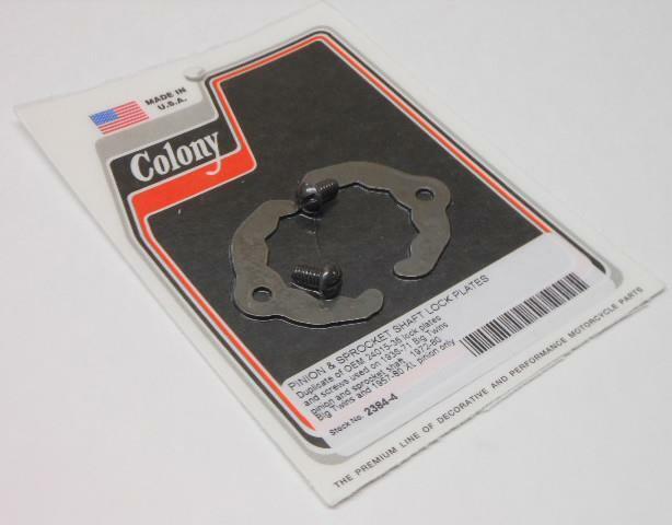 24015-36 Old 370-36 Pinion And Sprocket Shaft Lock Plate Kit 2384-4 Colony USA