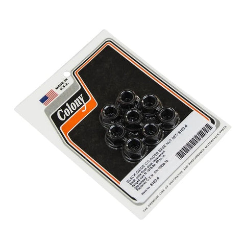 16838-78 Black Oxide Cylinder Base Nuts Colony USA 9102-8