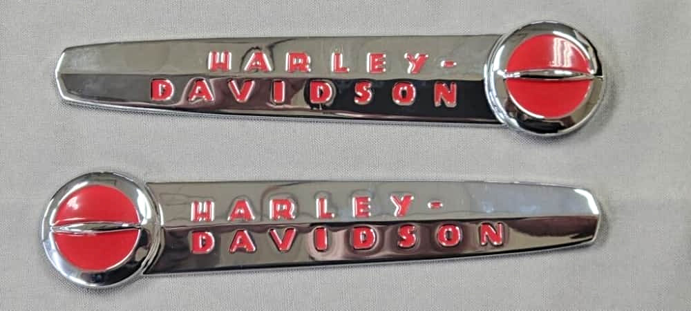 3507-47B New 61769-47 Gas Tank Name Plates