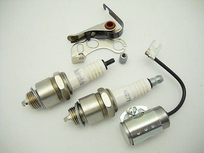 TUNE-UP KIT PANHEAD 1949-1960 AND 1965 SHOVELHEAD 1966-1969 AUTOLITE PLUGS
