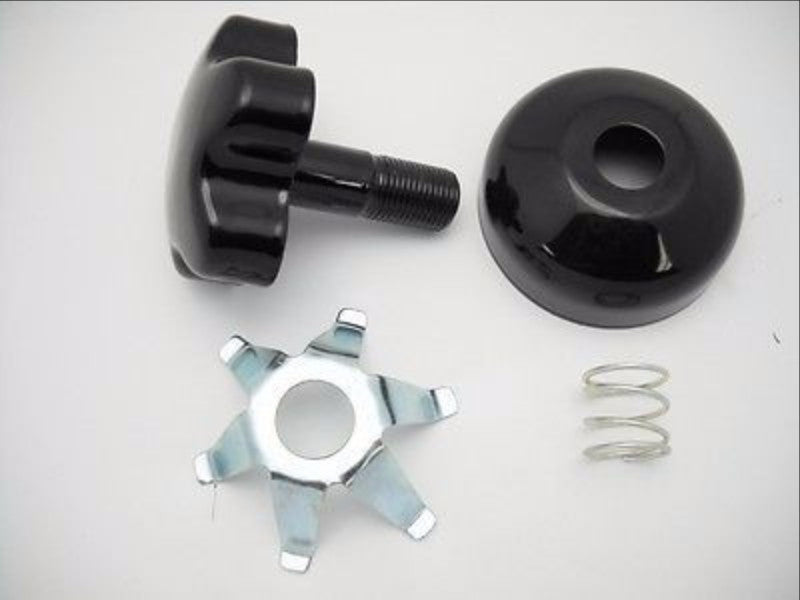 46740-48 PANHEAD STEERING DAMPER KNOB KIT BLACK