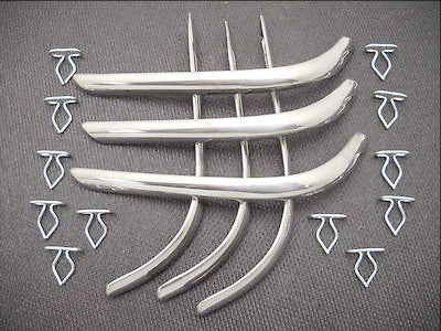 1949-1950 PANHEAD REAR SARGENT STRIPS FENDER TRIM KIT