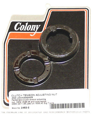 2452-2 Clutch Adjusting Nut And Lock Tab