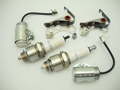 TUNE-UP KIT PANHEAD 1961-1964  DUAL POINT AUTOLITE PLUGS
