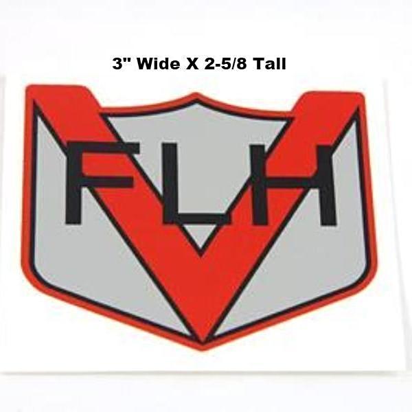 61776-56 Panhead FLH Oil Tank Decal