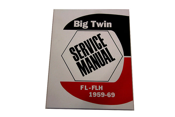 99482-69 Factory Service Manual for 1959 to 1969 FL FLH – Deluxe