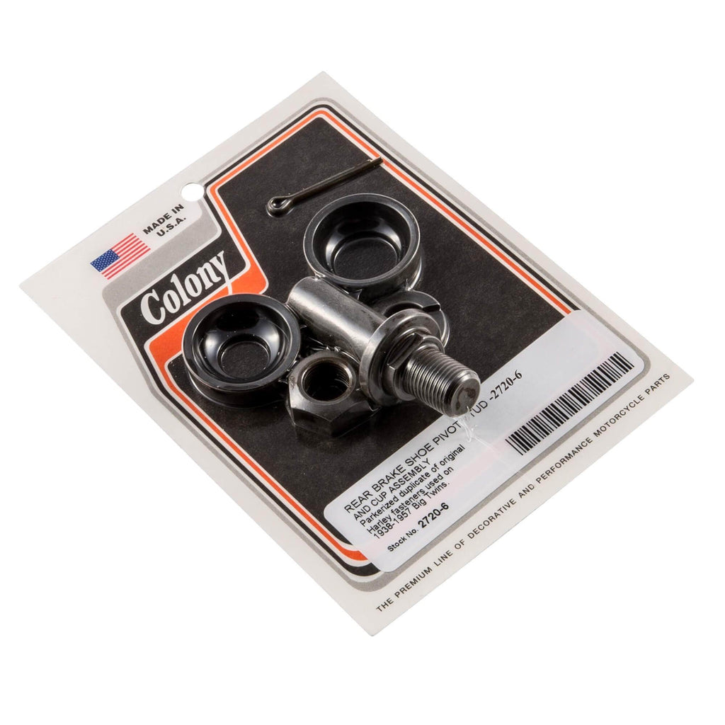 2720-6 Rear Brake Shoe Pivot Stud Kit Colony USA