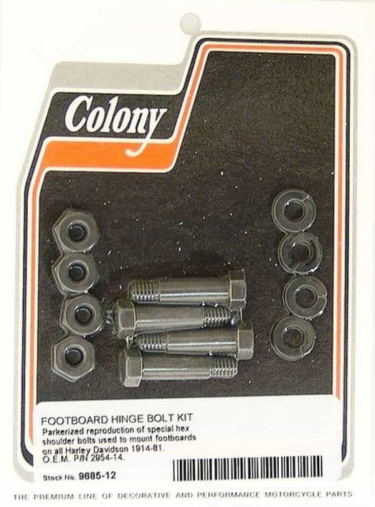 9685-12 Footboard Mount Kit Colony USA