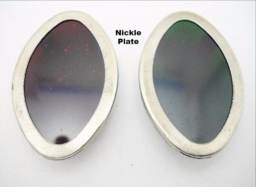 71340-39 & 71341-39 HARLEY DAVIDSON NICKLE PLATED DASH PANEL WINDOWS QUALITY!