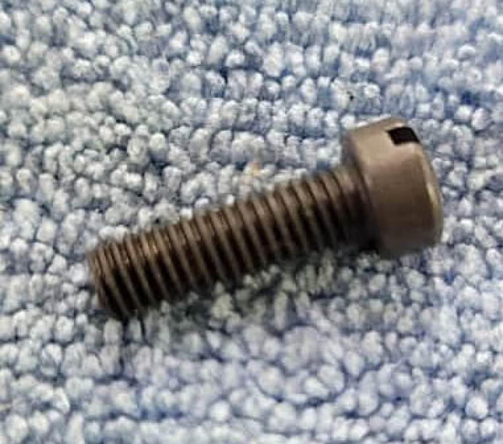 037 Filister Head Screw Parkerized