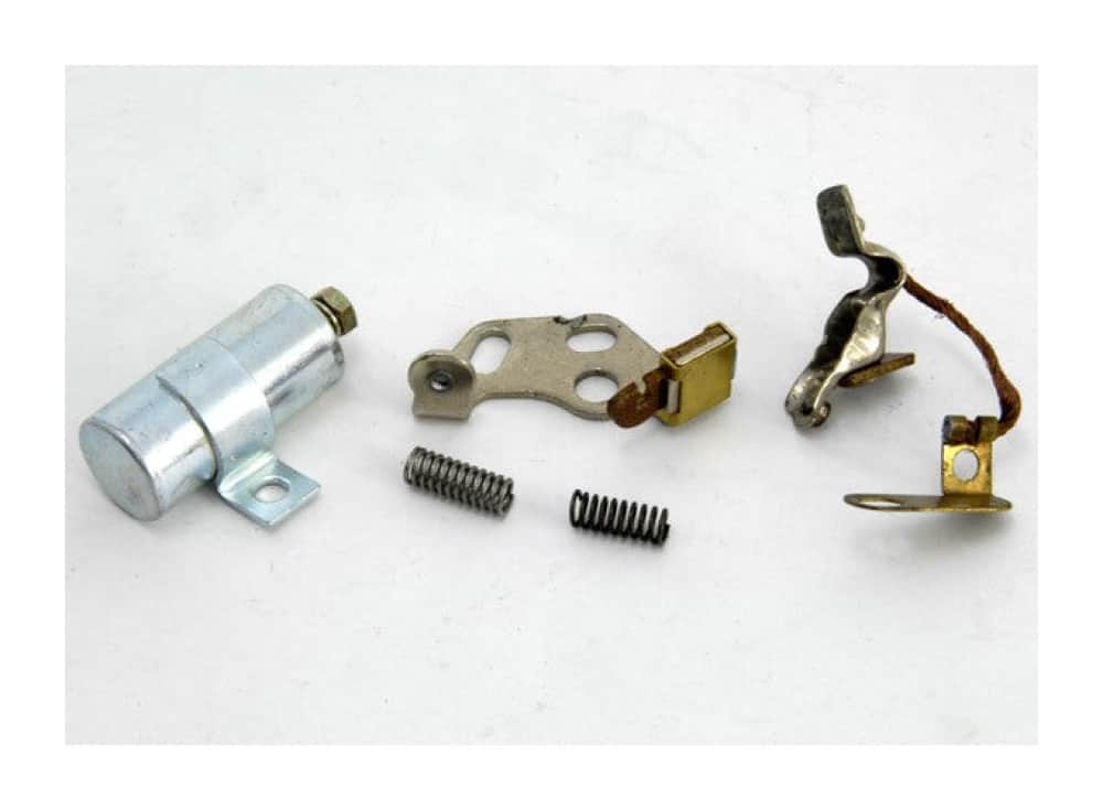 4P1042 Mustang Distributor Ignition Points Dual 289 Hi-Po V8 1965 - 1967