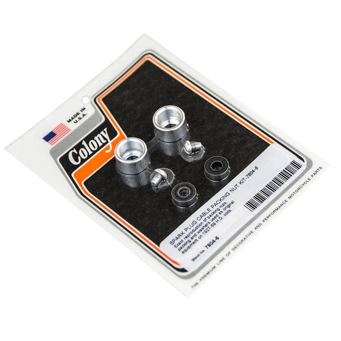 31681-27 Old 1599-27A Spark Plug Cable Nut Kit Colony USA 7804-6