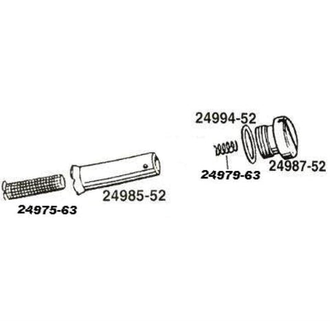 24975-52KIT Tappet Oil Screen Kit 1952-1962 Panhead