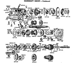 35125-89 Old 2284-37H Main Outer Race OD +.025 USA Made
