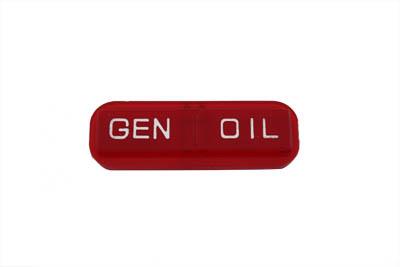 71350-47 Old 4526-47 Instrument Panel Lens Gen Oil