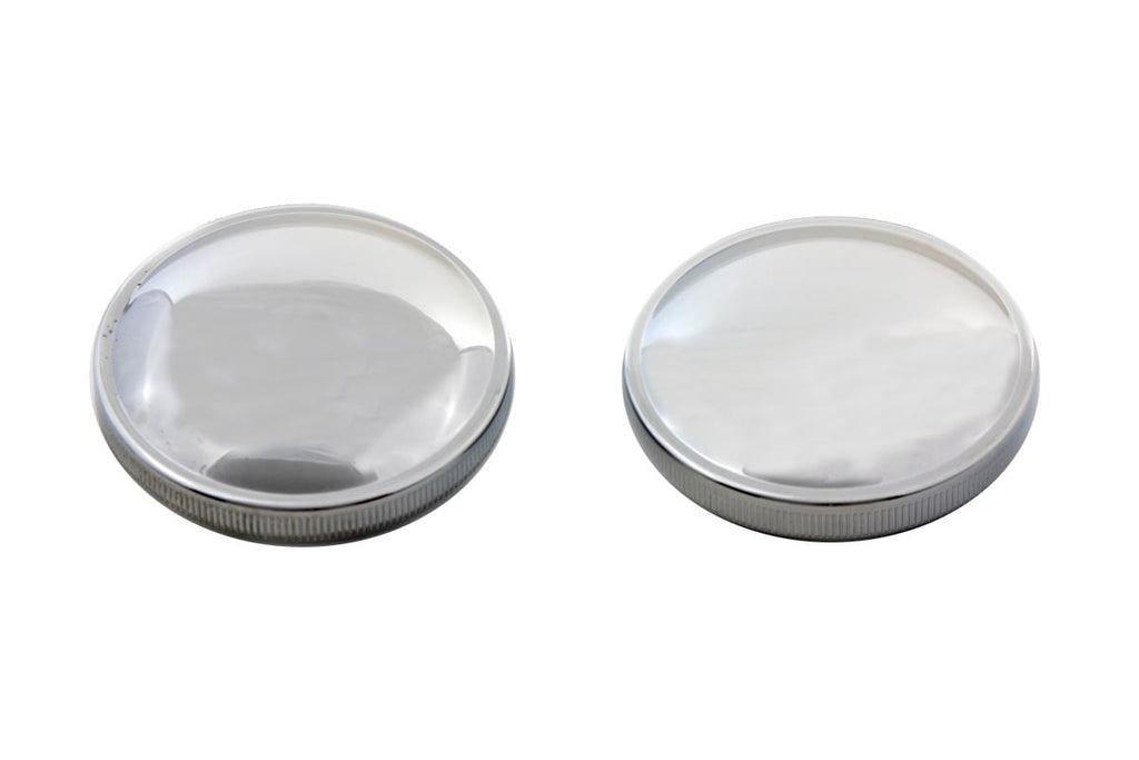 61102-73 And 61103-73A Chrome Gas Cap Set