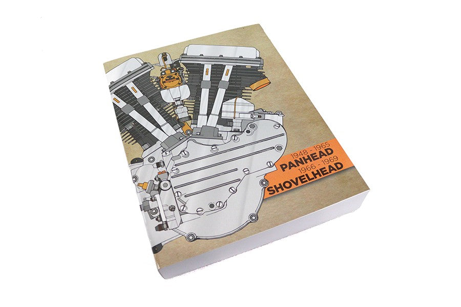 48-1166 Service & Parts Manual for 1948-1965 Panhead & 1966-69 Shovelhead Models.