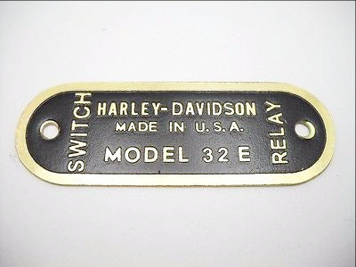 Harley Knucklehead Panhead Three Post Relay Cover – 1939-1957 – Black Enamel – Cimarron