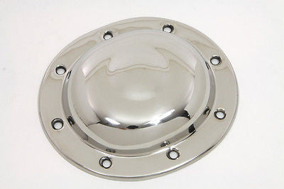 60555-36S Old 3810-36 STAINLESS KNUCKLEHEAD FLATHEAD PANHEAD DERBY COVER WITH CENTER DIMPLE