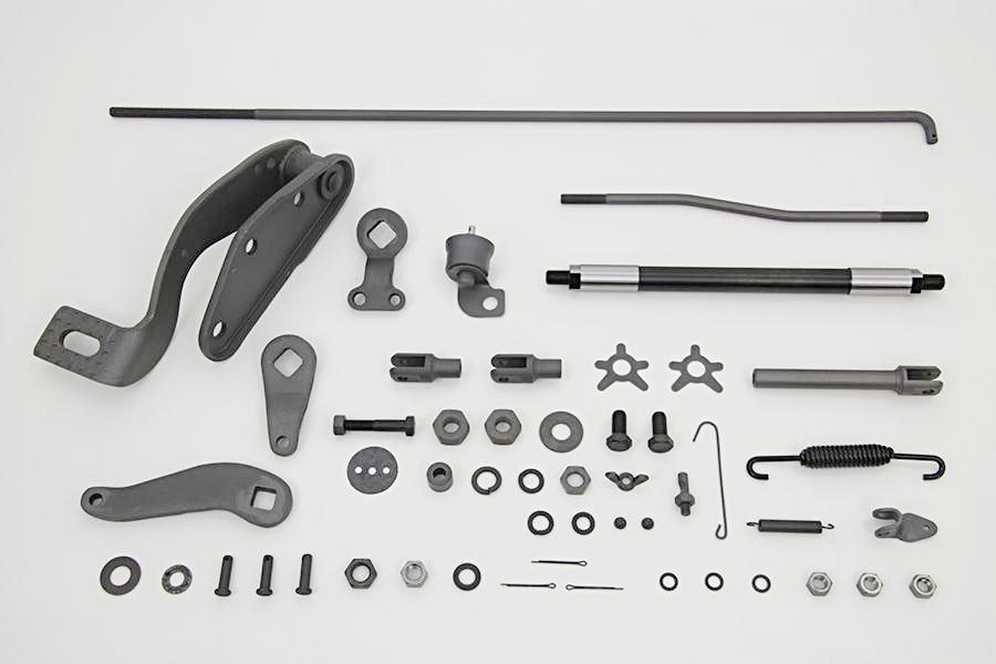 Complete Parkerized Rear Brake Hardware Kit 22-0668