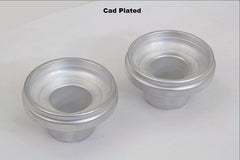 48311-36 OR 2741-36 Cad Plated Big Twin Spring Fork Neck Cups