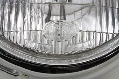 67701-49C HEADLIGHT ASSEMBLY, CHROME  6V "Guide Made in USA"