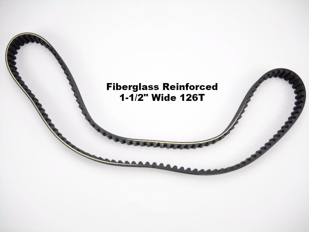 40003-79 Rear Final Drive Belt Fiberglass Reinforced 4 Speed 1 1/2" 126T
