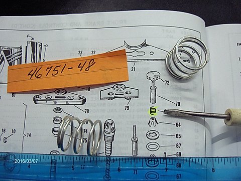 4761 Spring 46751-48 Steering Damper Spring – Deluxe HD Restorations