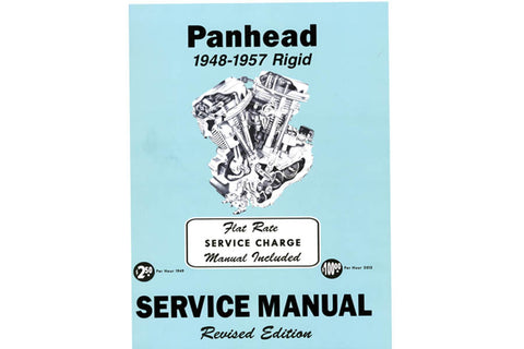 Panhead Factory Service Manual 1948 to 1957 USA Made