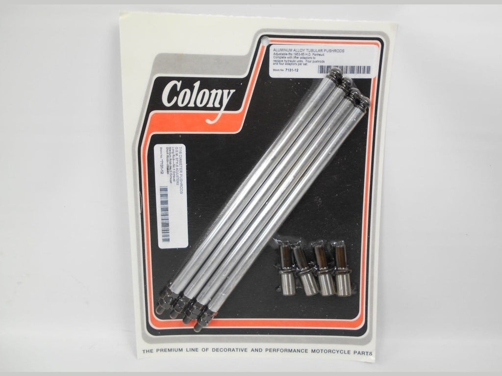 7131-12 Aluminum Alloy Tubular Adjustable Pushrods & Lifter Adapter Colony