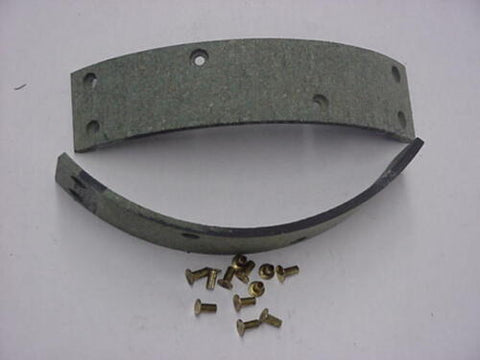 41848-38A Old 4044-38 Rear Brake Shoe Lining Set And Rivets