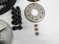 1965-1967 Complete 3 Or 5-Stud Electric Start Primary Belt Drive Kit With Belt Idler Pulley