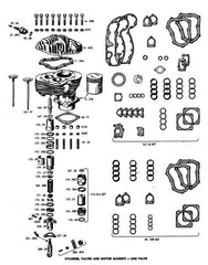 167-38 18198-38 Valve Guide Gaskets