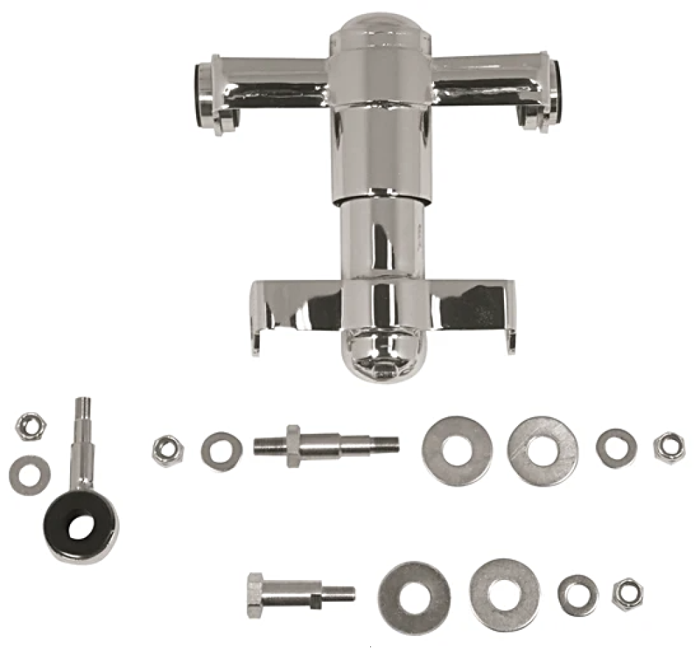54200-45C Old 14000-45C Shock and Installation Kit Chrome